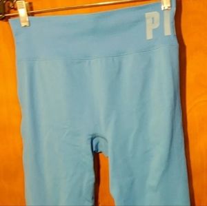 Victorias Secret   Pink Active   Seamless Yoga  Size  L  Leggings